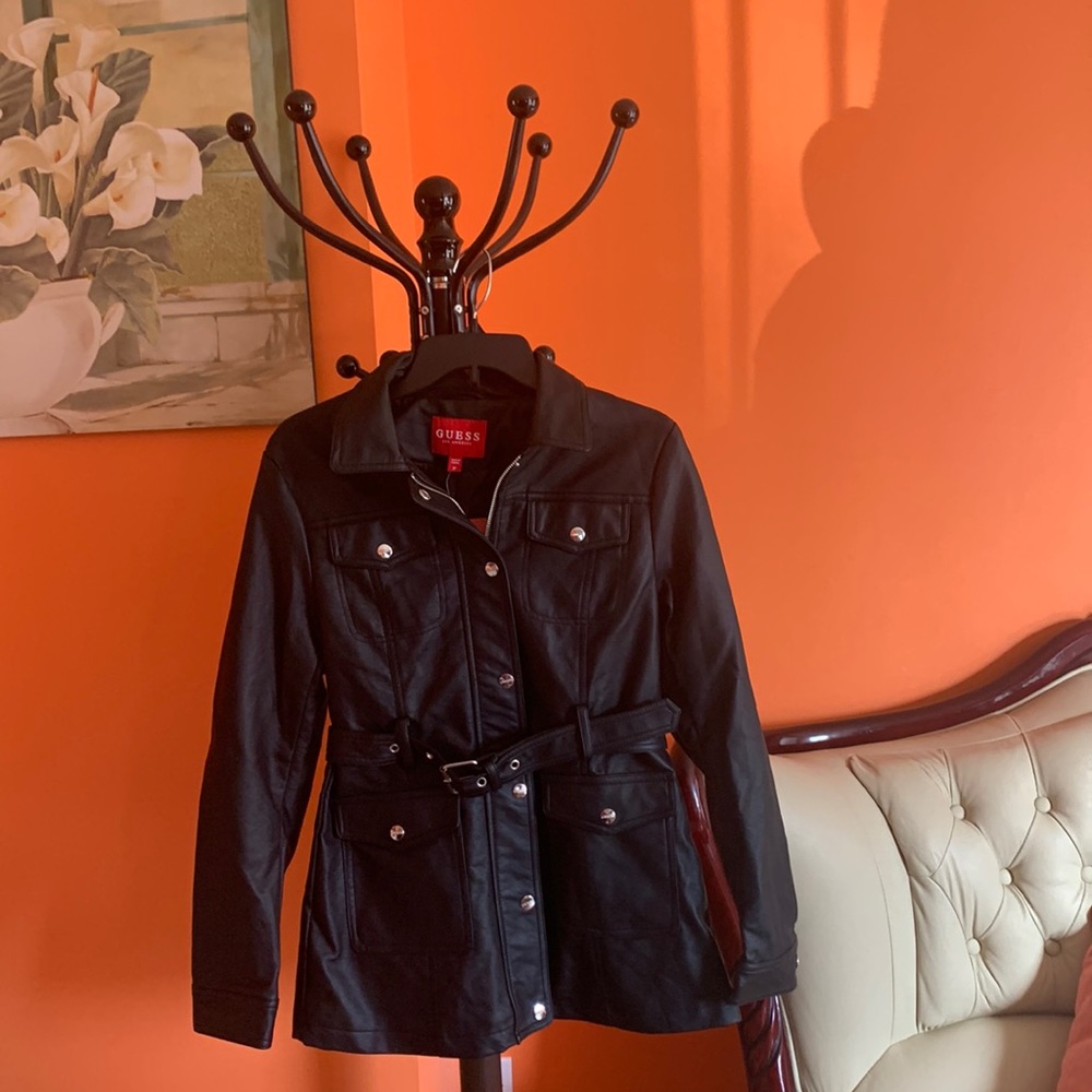 Guess leather jacket